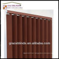 Wood vertical blinds